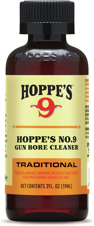 Hoppe's No. 9 Nitro Powder Gun Bore Cleaner, 2 oz. Bottle