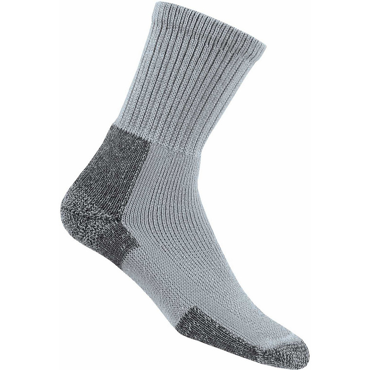 Thorlo KX Men's Thick Cushion Hiking Crew Socks (Medium) – Gray