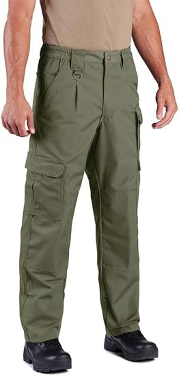 Propper Men's Lightweight Tactical Pants, Olive Green, Size 46W x 37L