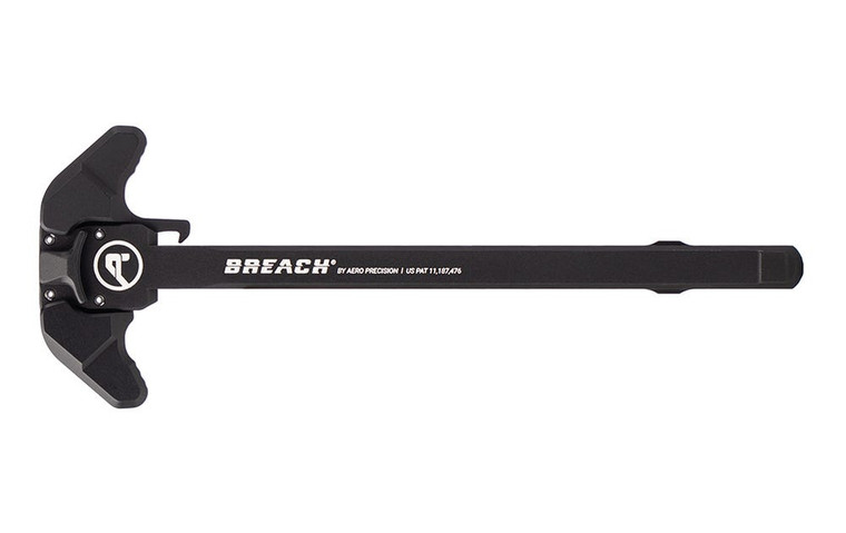 Aero Precision AR15 BREACH Ambi CH w/ Small Lever - Blk/Blk Anodized (C)