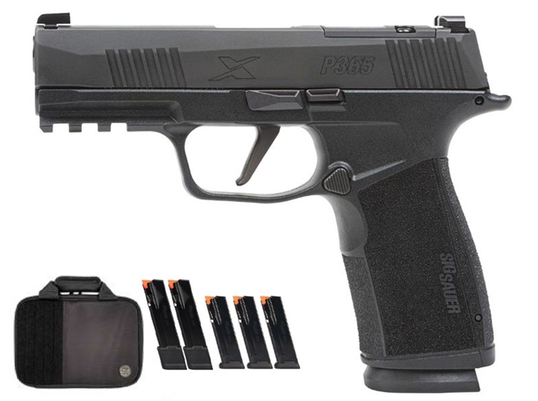Sig Sauer P365 TACPRO X-Series 9mm Pistol, 3.7" Barrel, Optic Ready