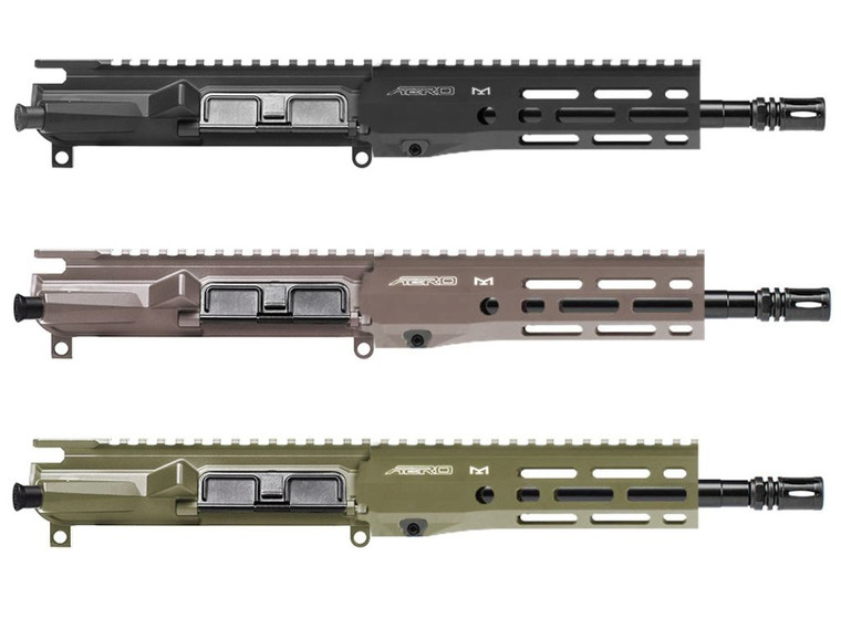 Aero Precision M4E1 5.56 Complete Upper, 8” Pistol-Length Threaded Barrel, M-LOK Handguard