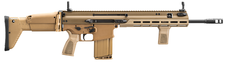 FN SCAR 17S Gen2 7.62x51mm 20rd Rifle,16.25" Barrel, FDE