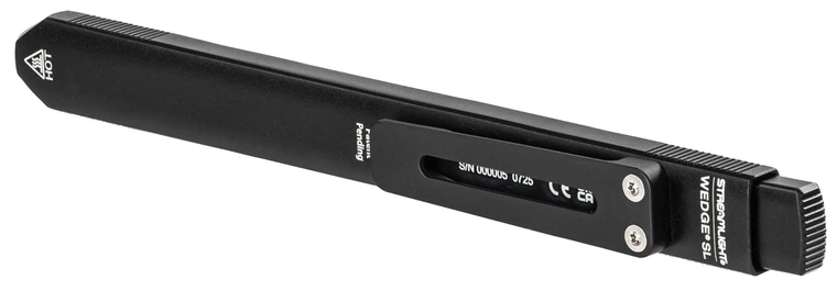 Streamlight Wedge SL 500 Lumens EDC USB Flashlight W/ Pocket Clip, Black