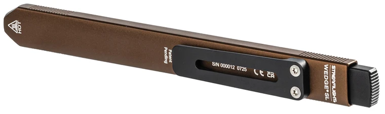 Streamlight Wedge SL 500 Lumens EDC USB Flashlight W/ Pocket Clip, Coyote Brown