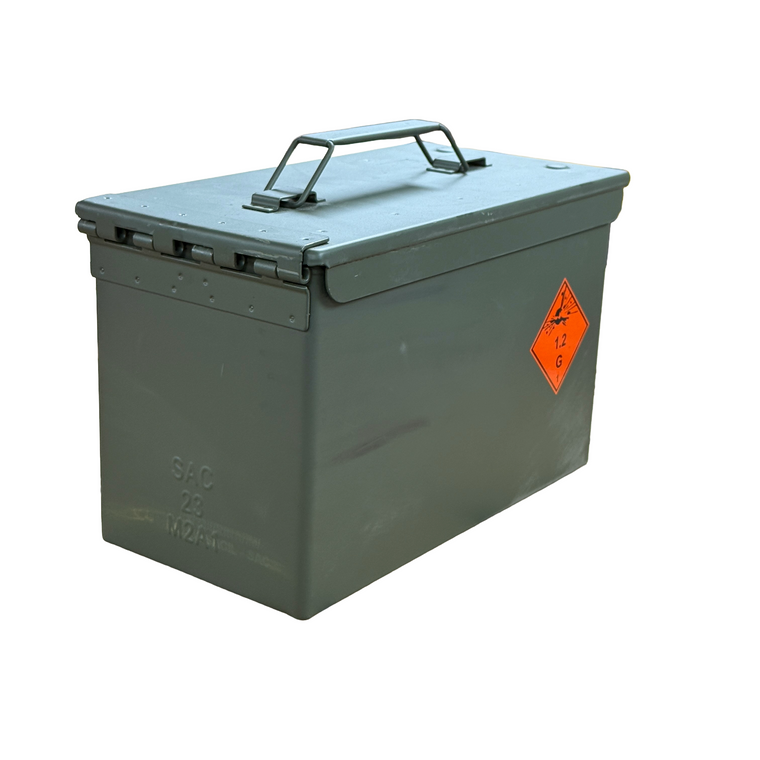Lake City M2A1 Mil Spec .50 Cal Ammo Can - Olive Drab