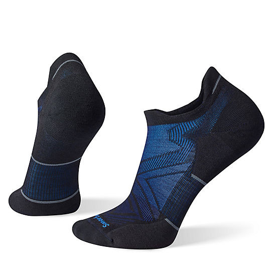 Smartwool Men's Run Targeted Cushion Low Ankle Socks – Black