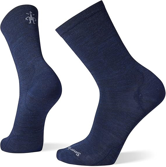 Smartwool Men's Everyday Anchor Line Crew Socks – Blue