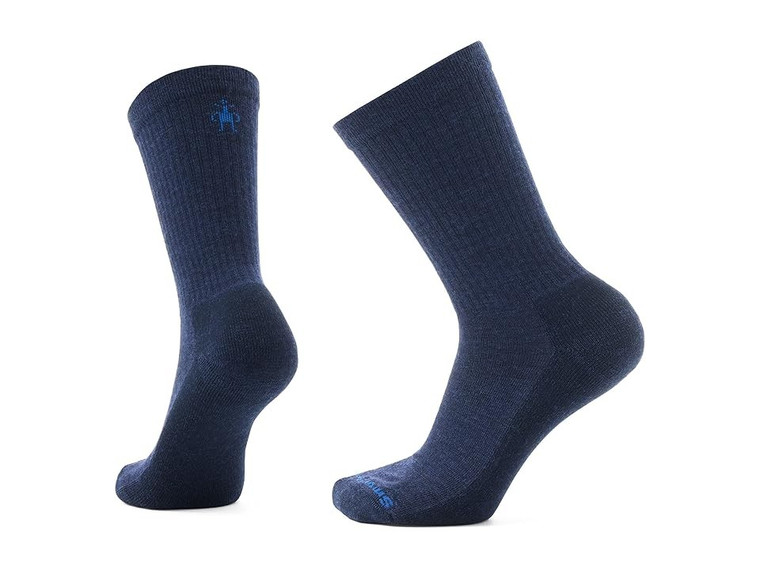 Smartwool Men's Everyday Solid Rib Crew Socks – Blue