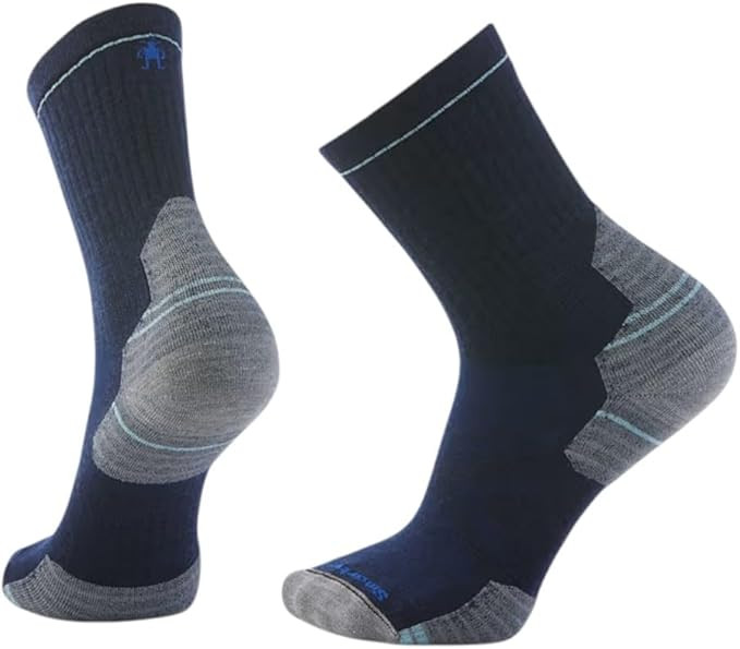 Smartwool Men's Hike Targeted Cushion Mid Crew Socks – Blue