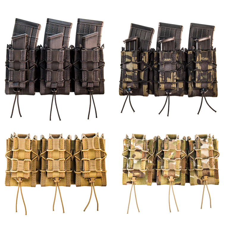 High Speed Gear Double Decker Triple Rifle/Pistol MOLLE TACO Magazine Pouch