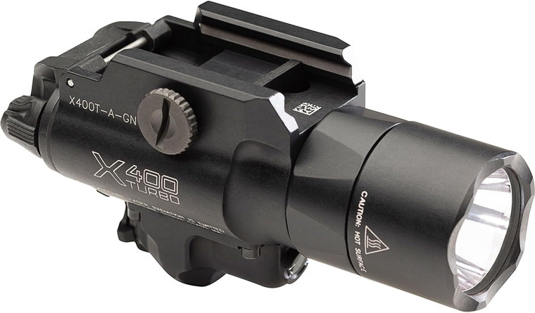 SureFire X400-A Turbo 650 Lumen WeaponLight W/ Green Laser