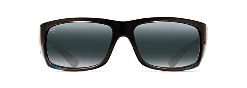 Maui Jim Unisex World Cup Wrap Polarized Sunglasses – Gray Frame