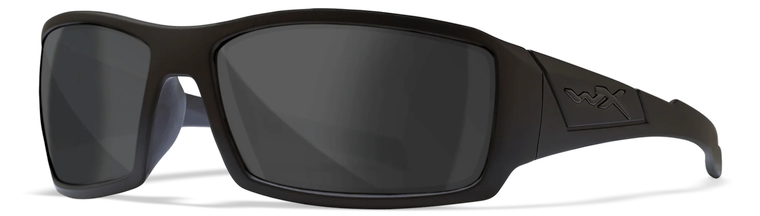 Wiley X WX Twisted Matte Black Sunglasses W/ Smoke Grey Lenses