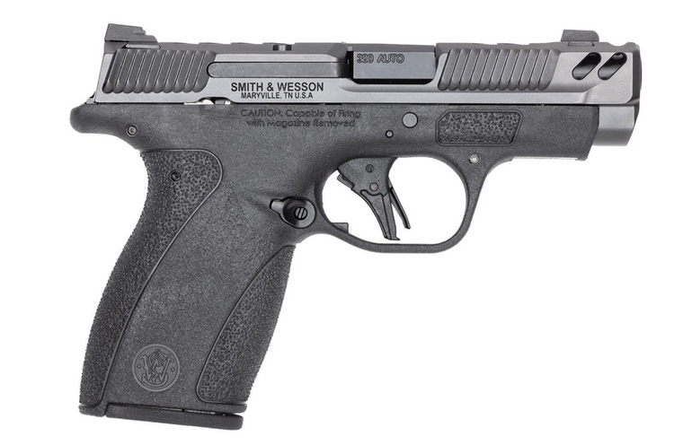 Smith & Wesson PC Bodyguard 2.0 Carry Comp 380 ACP 12rd Pistol, NMS, 3.1" Barrel, Black