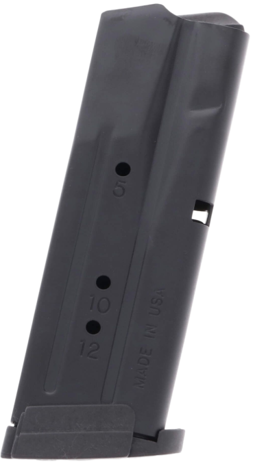 Sig Sauer P320/P250 9mm 12-Round Magazine, Black