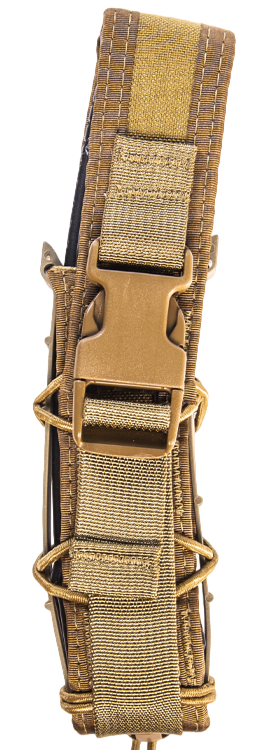 High Speed Gear Extended Pistol TACO Covered Adaptable Belt Mount (ABM), Coyote Brown
