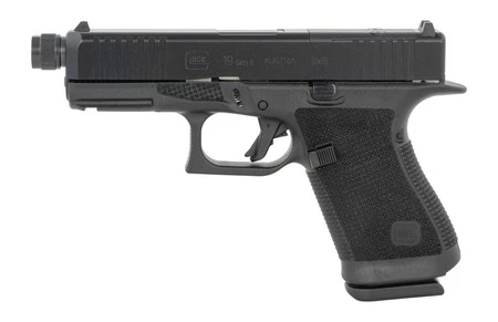 Glock 19 Gen 6 9mm (OR) 15rd Pistol, 4.02" Threaded Barrel, Black