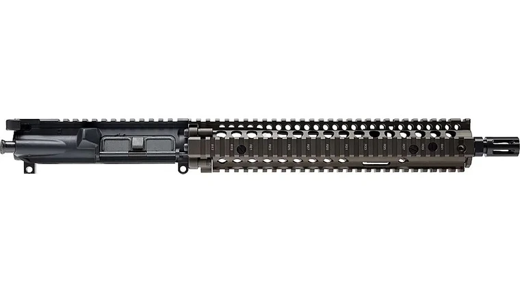 Daniel Defense DDM4 GL/SSC 5.56mm Complete Upper Receiver, 12.5" Threaded Barrel, Govt Profile, FDE