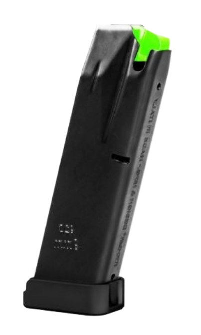 Mec-Gar Beretta 92FS Compact / M9 18-Round Anti-Friction Coating Magazine, Black