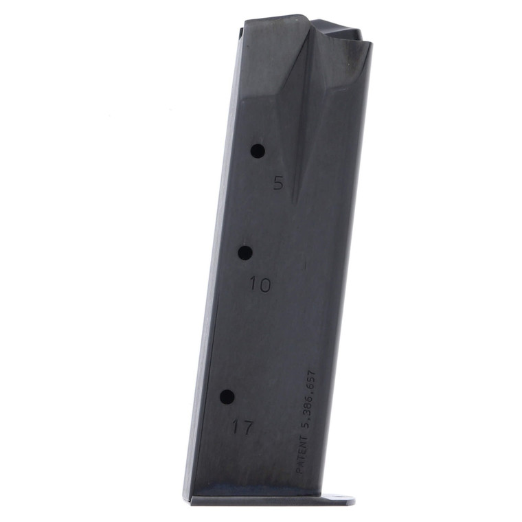 Mec-Gar Ruger P85/P89/P93/P94/P95/PC9 9mm 17-Round Magazine, Black