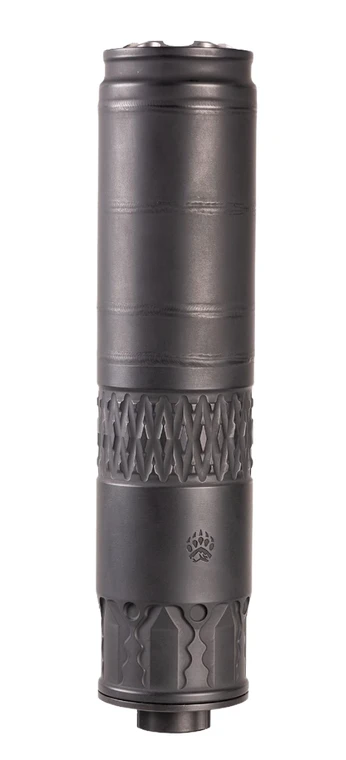 Rugged Suppressors Alaskan360 DT Multi-Caliber Direct Thread Suppressor, 5/8x24, Black