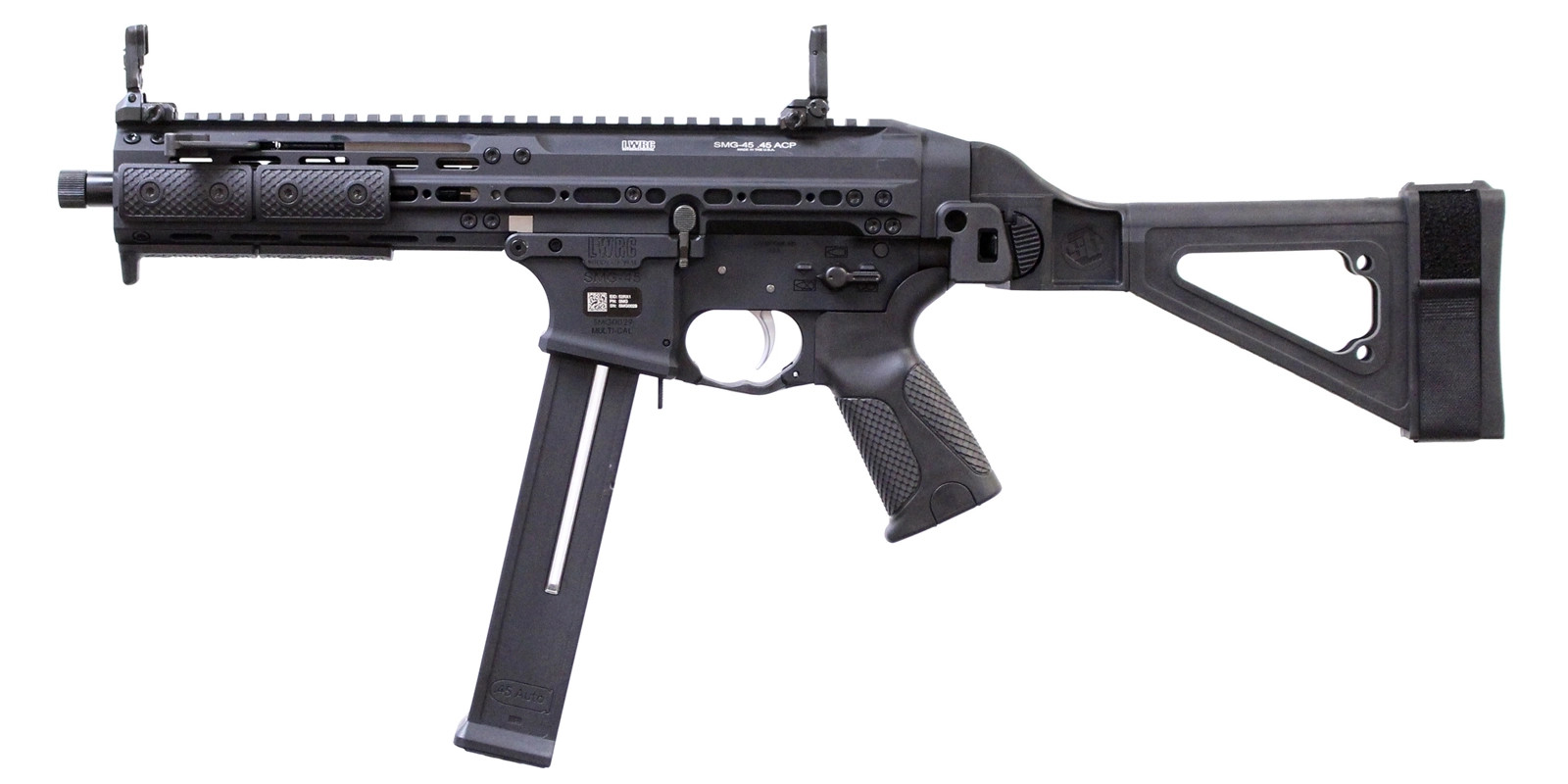 LWRC SMG 45 PISTOL +SB BRACE | Bereli