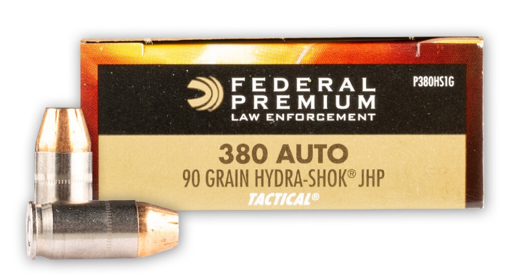 FEDERAL P380HS1G HYDRA-SHOK 380AUTO 90 GRAIN - Bereli Inc.