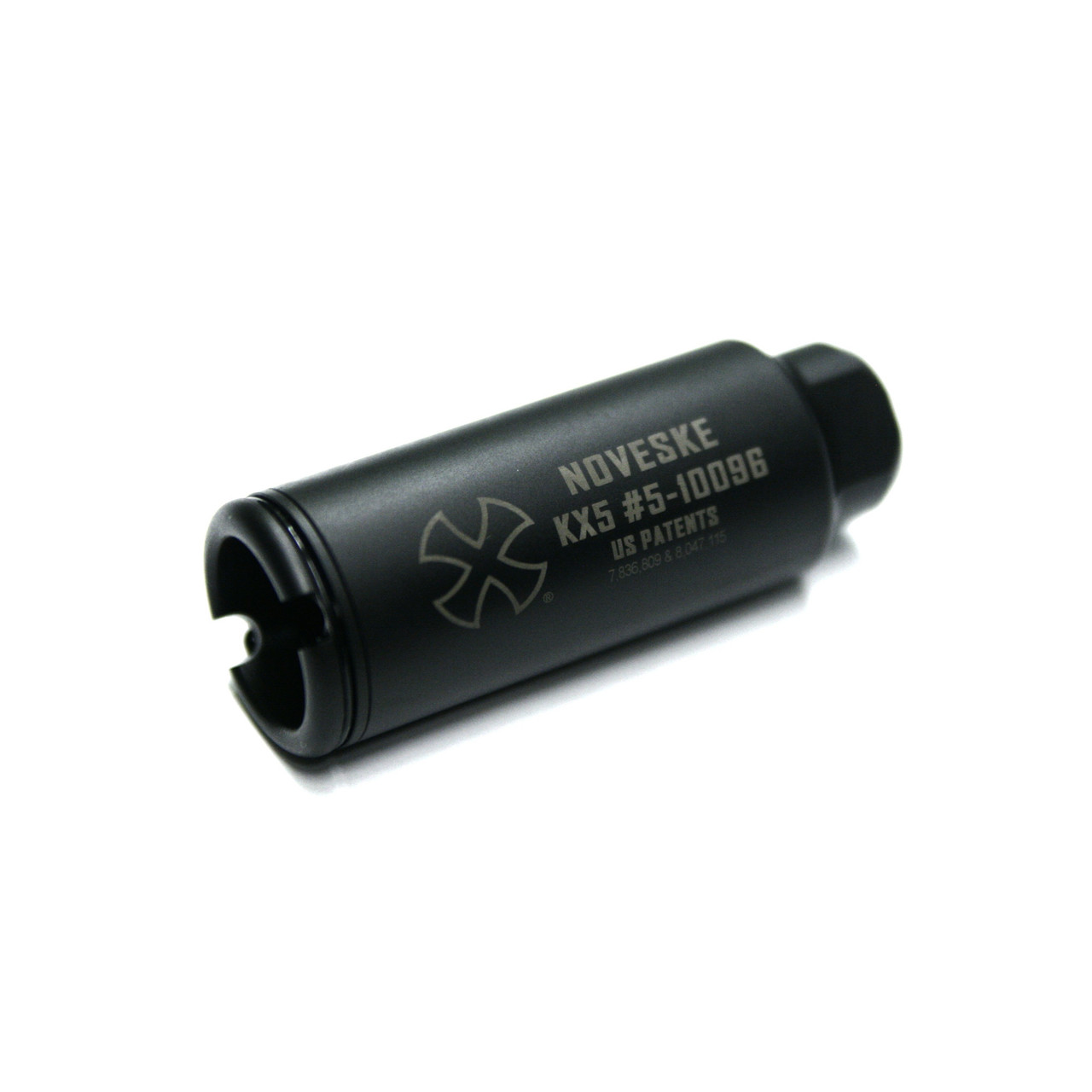 Noveske KX5 7.62mm NATO Flash Suppressor, 5/8x24 Threads - Black