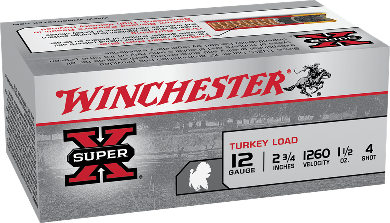 Winchester Super-X Turkey Copper -Free Shipping 1-1/2oz Ammo