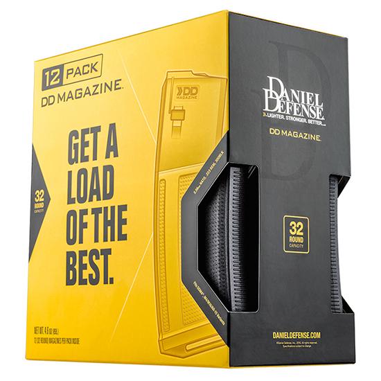 Daniel Defense DD Magazine 32rd. M4/AR-15 Rifle Magazine, Black