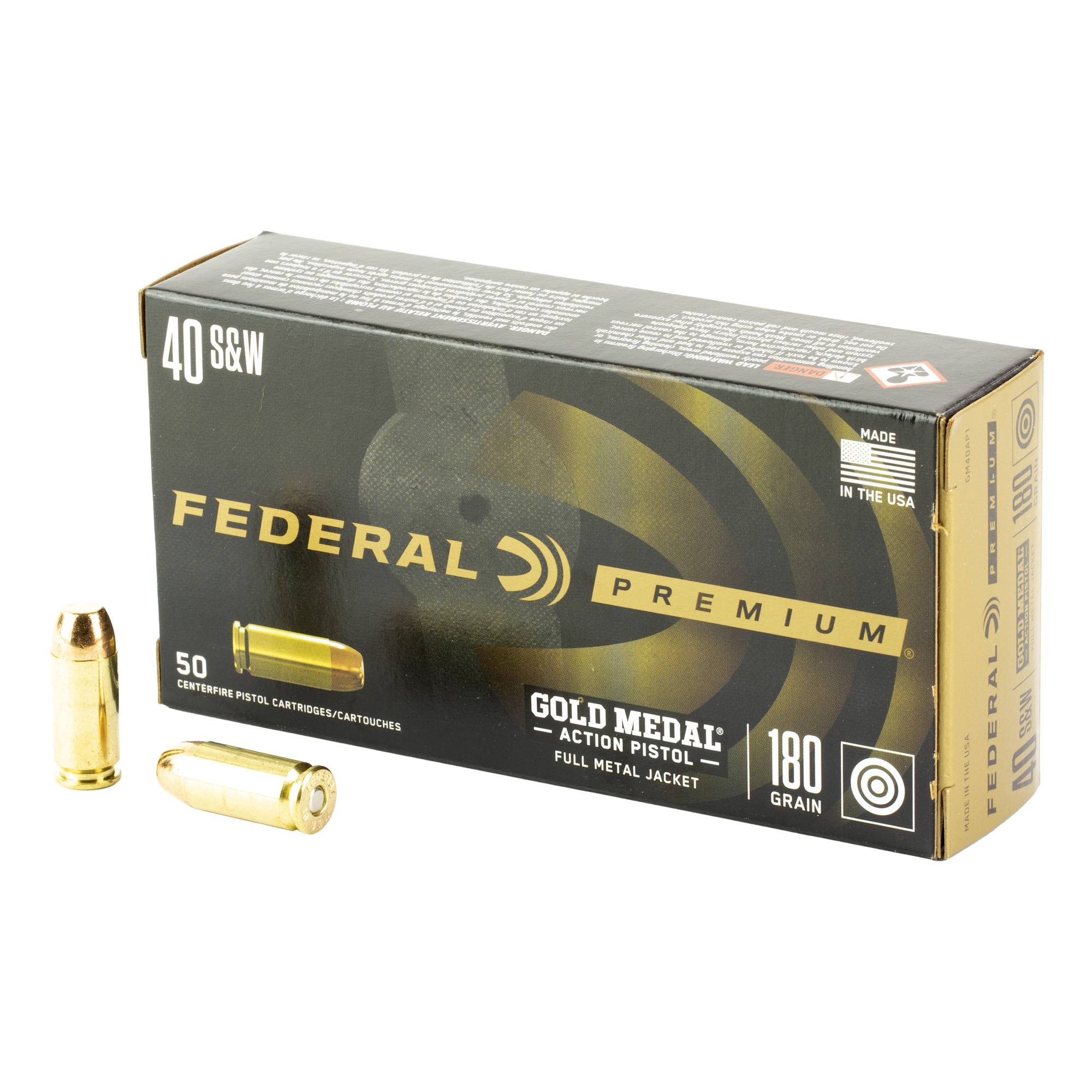 Federal Gold Medal Action FMJ Ammo