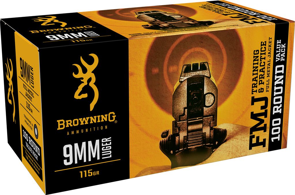 Bulk BROWNING Luger FMJ Ammo