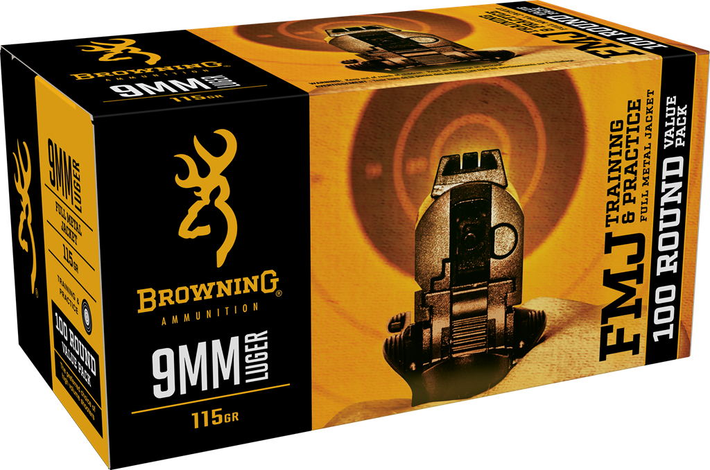 Bulk BROWNING Luger FMJ Ammo