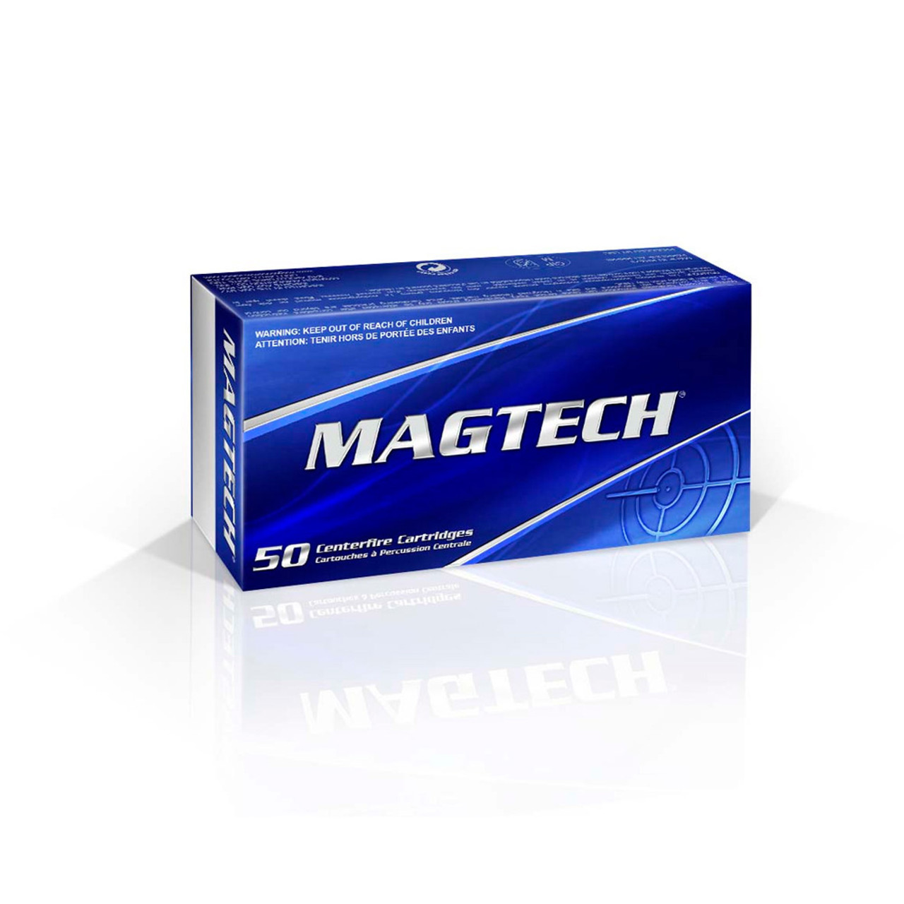 Bulk Magtech Semi Flat Brass Cased JSP Ammo