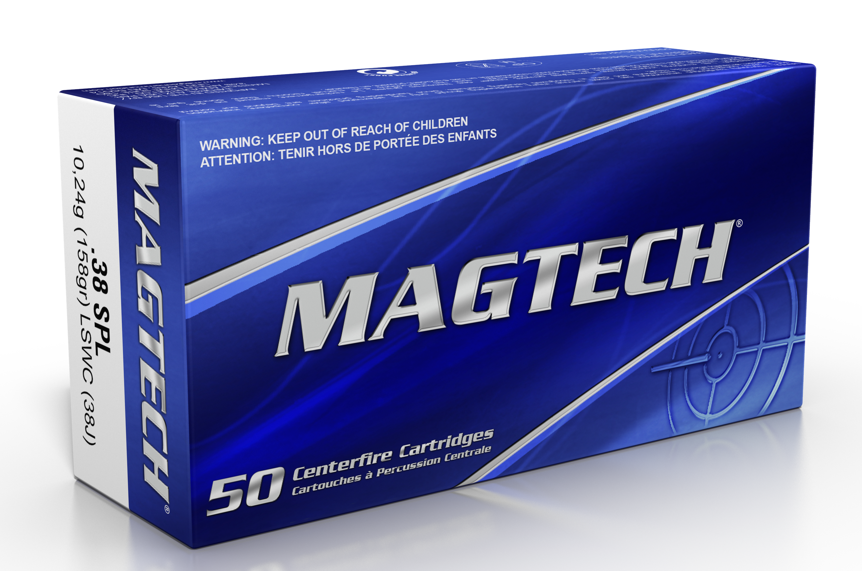 Magtech RangeTraining Lead Semi Wadcutter Ammo