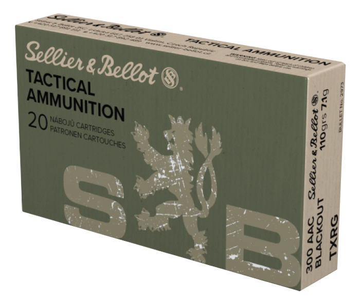 Bulk Sellier & Bellot EXergy TAC EX Blue Case Ammo