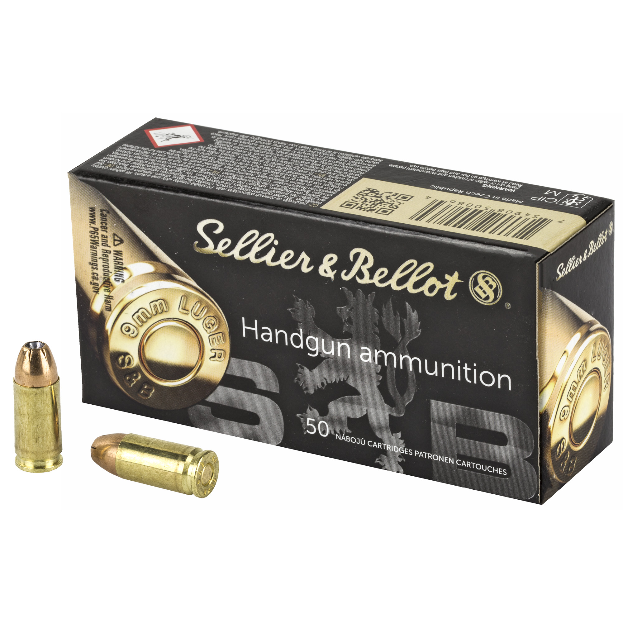 Bulk Sellier & Bellot Luger Jacket Free Shipping HP Ammo