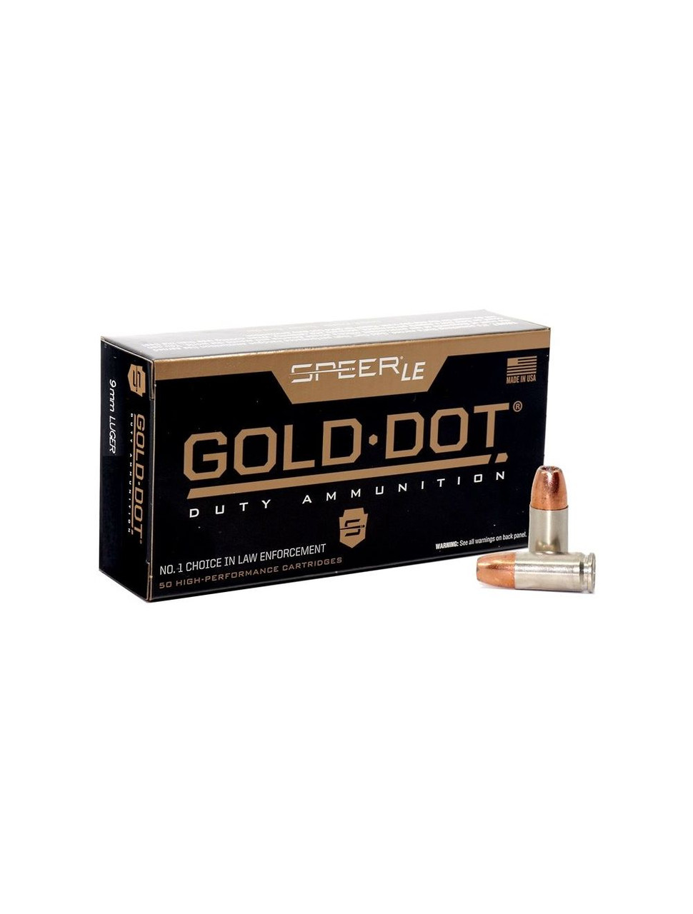 Speer Gold Dot Luger HP Ammo