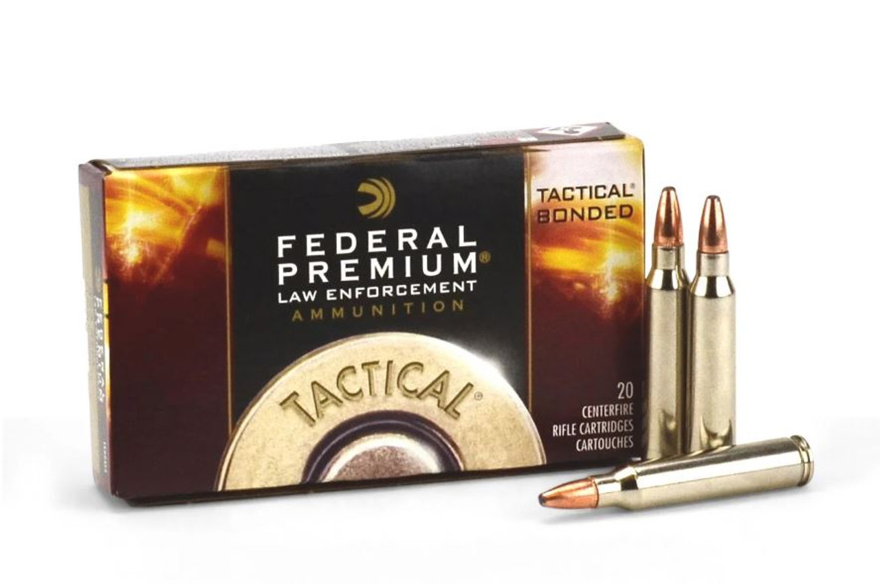Federal Law Enforcement Tactical Bonded SP Ammo
