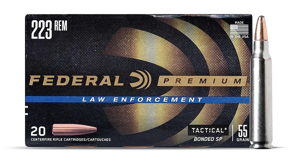 Federal Premium LE Tactical Bonded SP Ammo