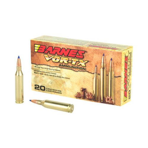 Barnes VOR-TX Tipped Triple Shock X Boat Tail Ammo