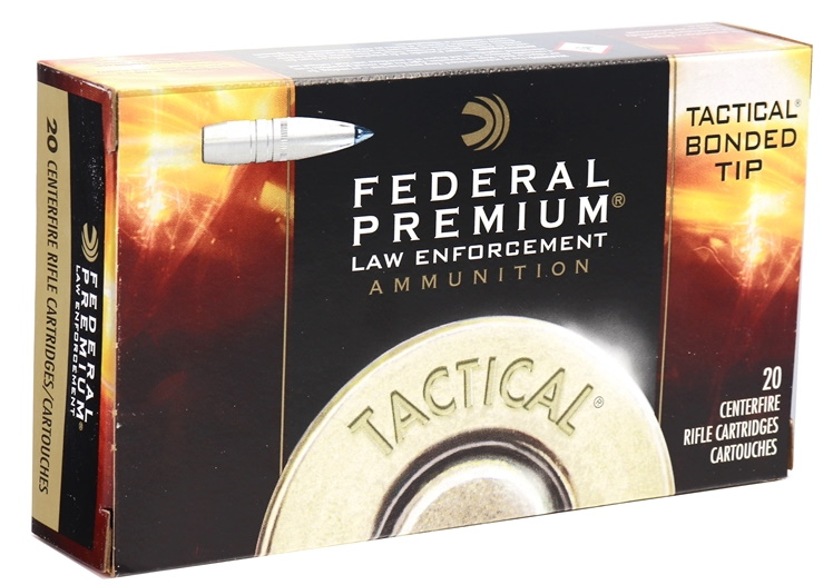 Federal Premium LE Tactical Bonded Tip Ammo