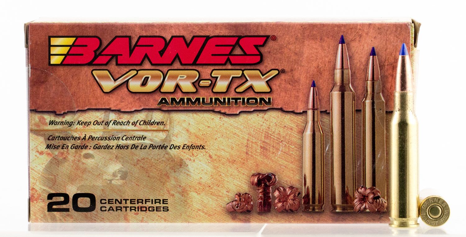 Barnes VOR-TX Tipped TTSX Boat Tail Ammo