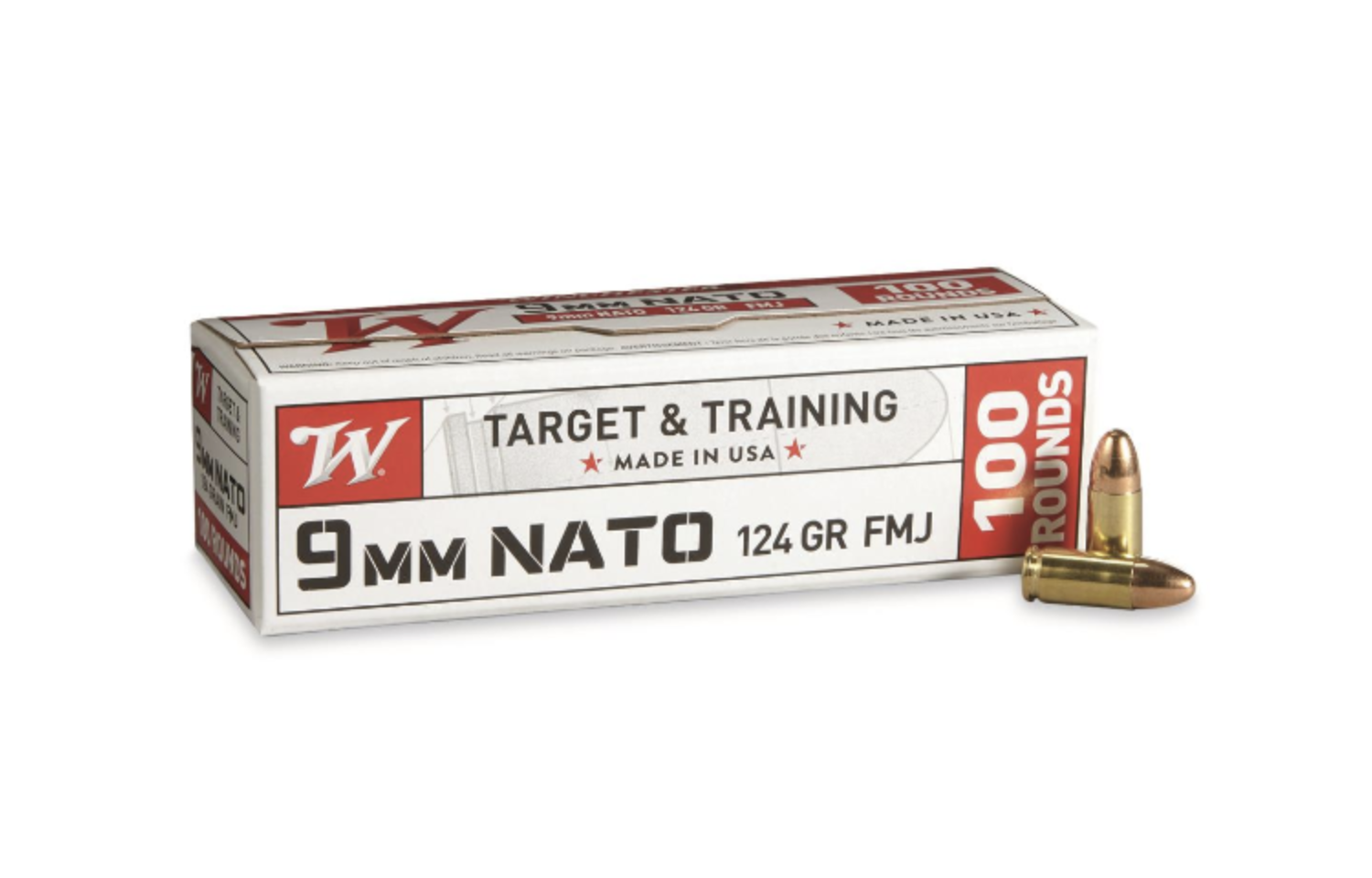 Winchester FMJ Ammo