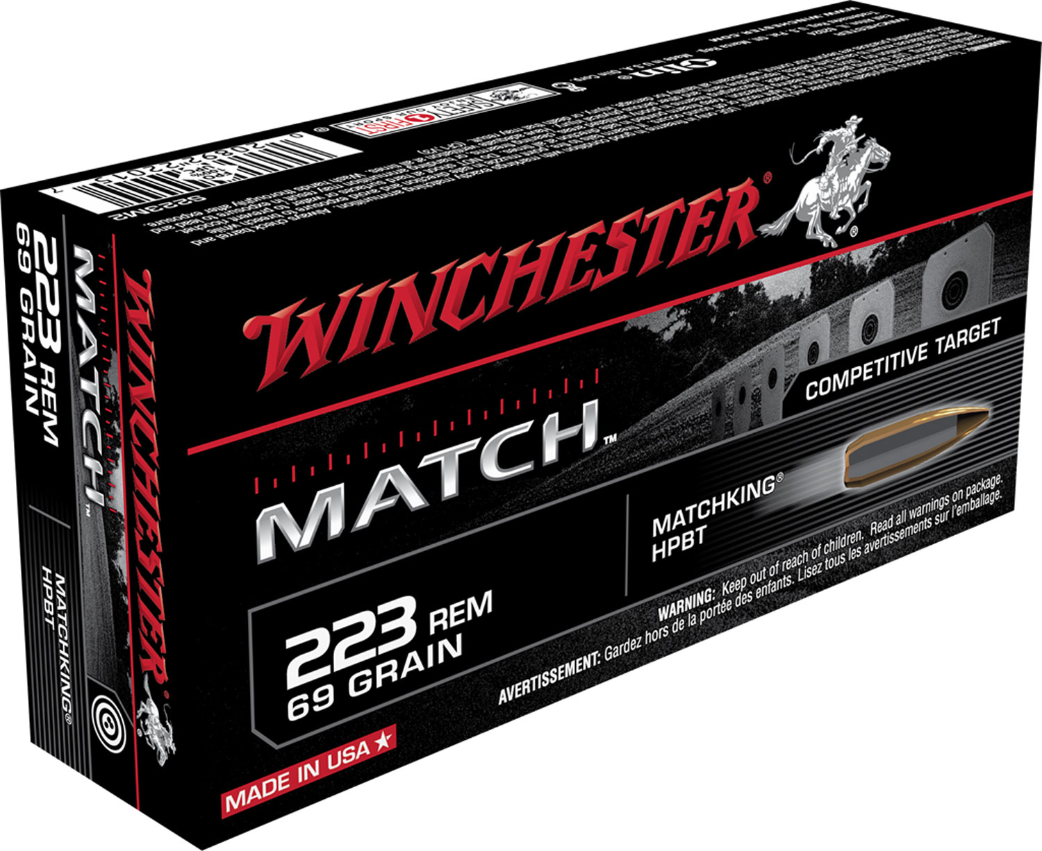 Winchester Sierra MatchKing HPBT Ammo