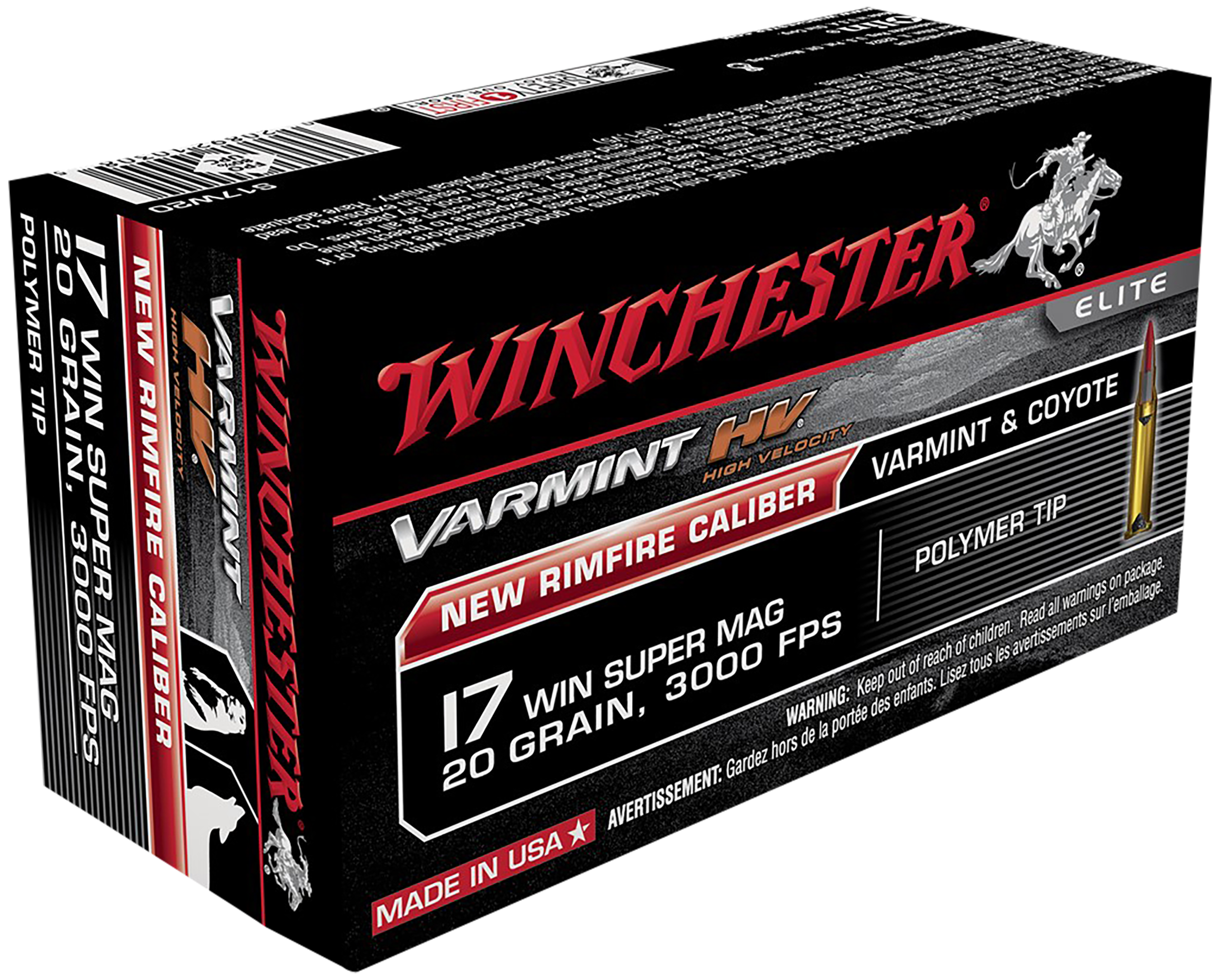 Winchester Varmint HV Super Polymer Tip Ammo