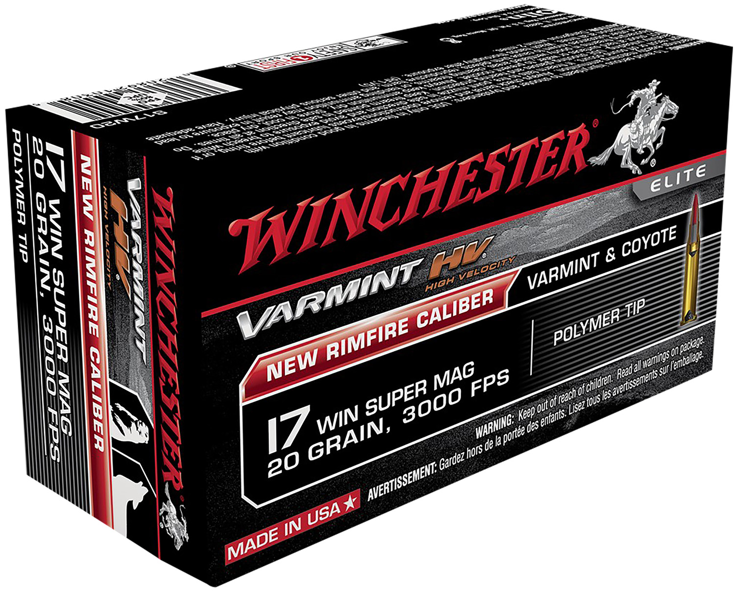 Bulk Winchester Varmint HV Super Polymer Tip Ammo