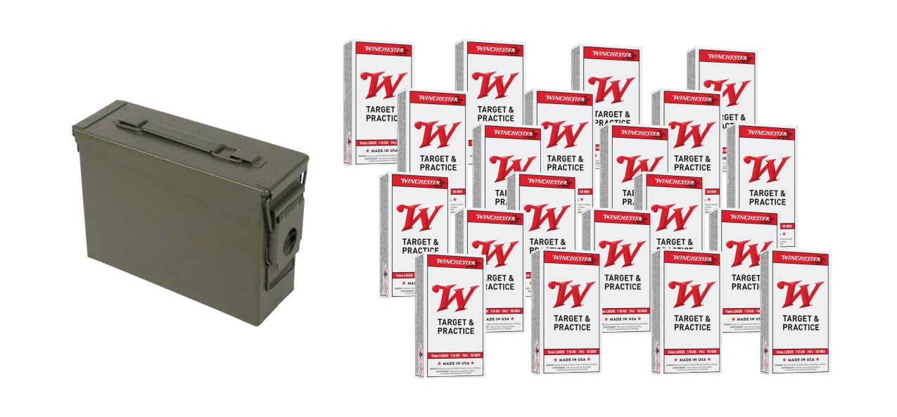 Bulk Pick Your + Military Can FMJ Ammo