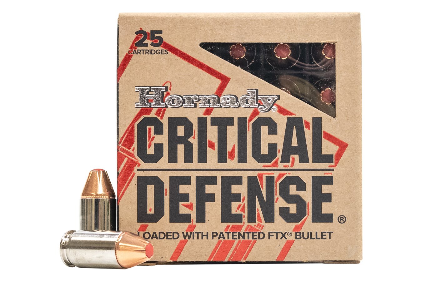Hornady Critical Defense Flex Tip Expanding Ammo